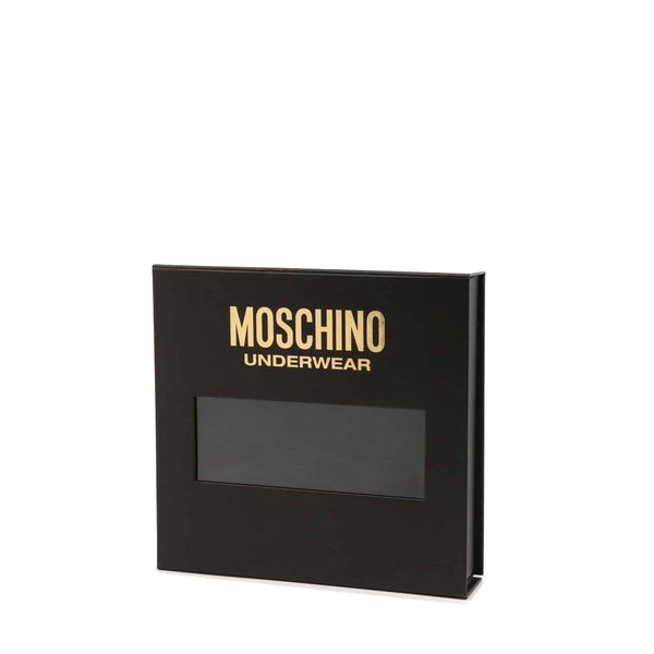 Moschino 2101-8119 Completo Intimo Set T-shirt e Slip Uomo Nero