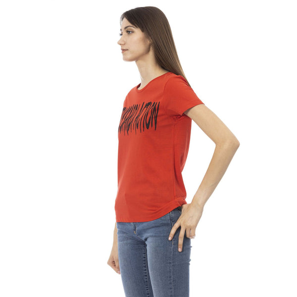 Trussardi Action 2BT01 T-shirt Maglietta Donna Rosso - BeFashion.it