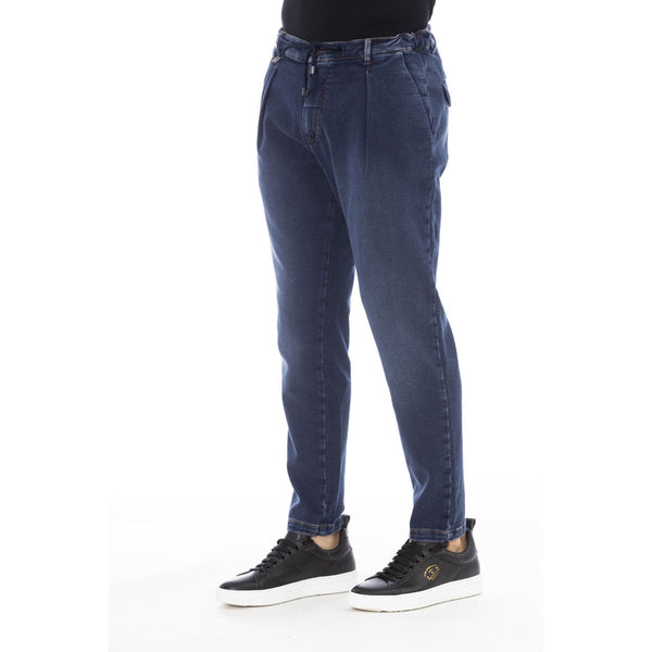 Distretto12 C2UPA0670C0010DD01 Jeans Uomo Made in Italy Blu Navy
