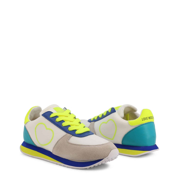 Love Moschino JA15522G0EJM1 Scarpe Sneakers Donna Bianco - BeFashion.it
