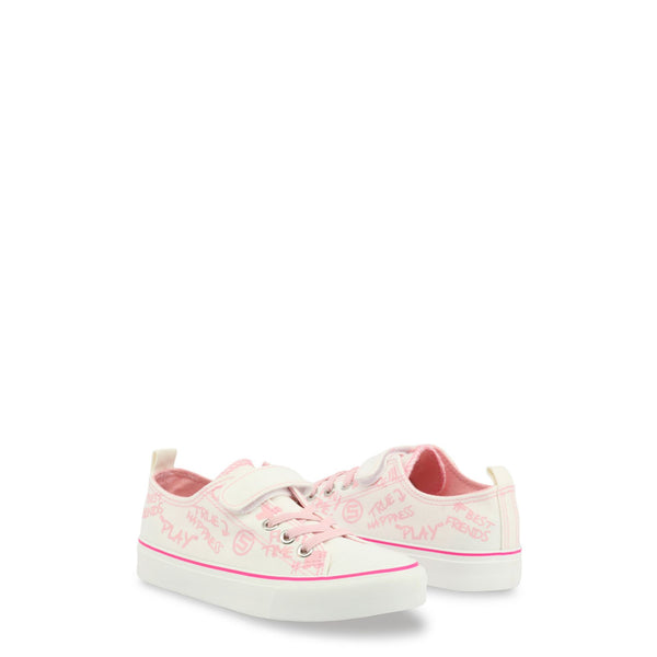 Shone 291-002 Scarpe Sneakers Bambina Bimba Bianco Rosa - BeFashion.it