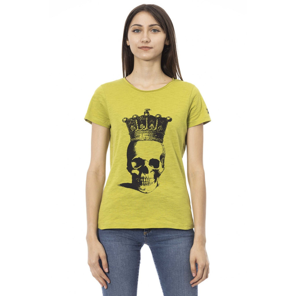 Trussardi Action 2BT19 T-shirt Maglietta Donna Verde - BeFashion.it