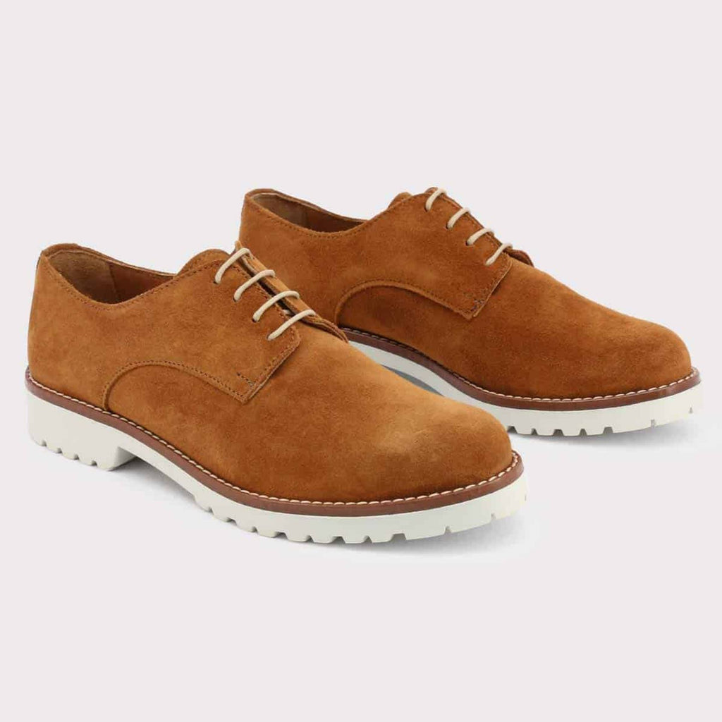 Made in Italia IL-CIELO Scarpe Stringate Donna Made in Italy Marrone