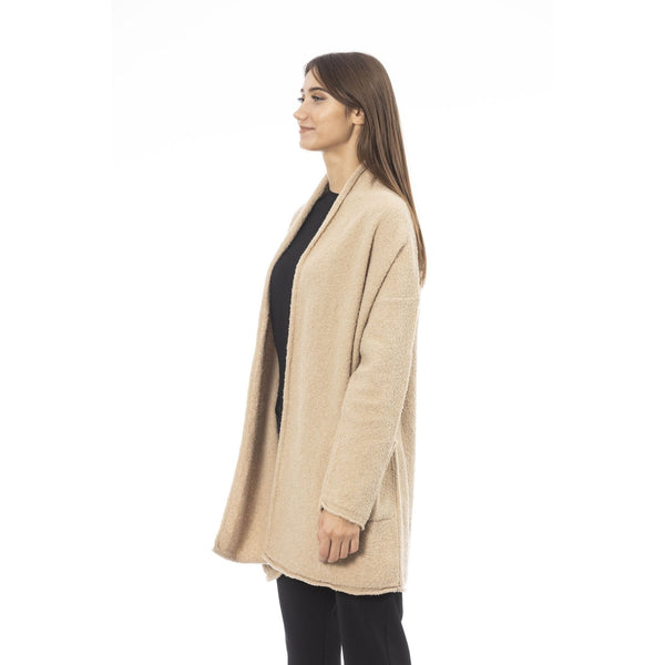 Alpha Studio AD8503E Maglia Donna Made in Italy Marrone