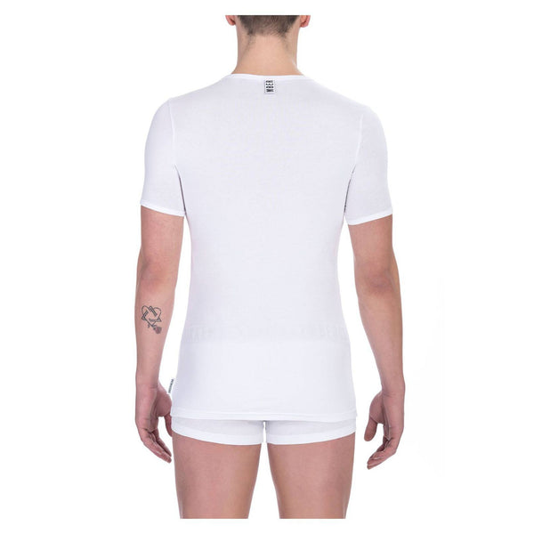 Bikkembergs BKK1UTS02SI T-shirt Maglietta Intima Uomo Bianco