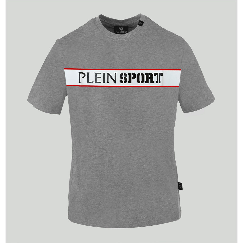 Plein Sport TIPS40594 T-shirt Maglietta Uomo Grigio - BeFashion.it
