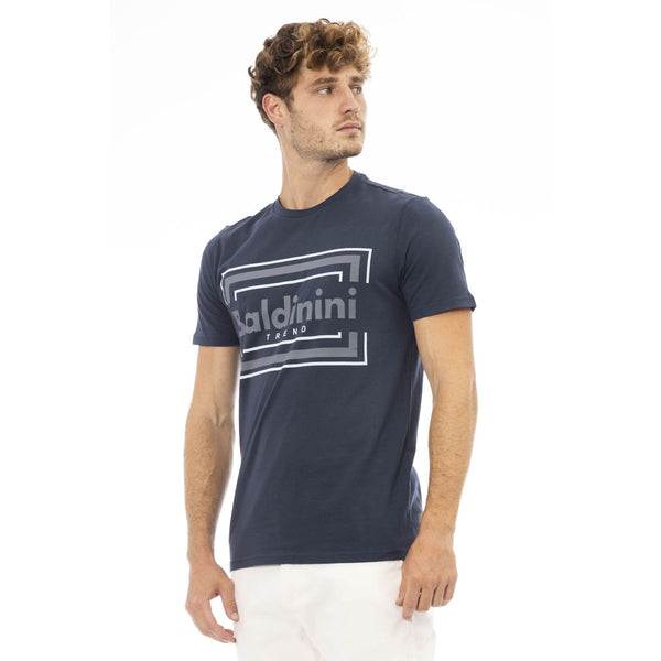 Baldinini Trend COMO TSU543 T-shirt Maglietta Uomo Blu Navy