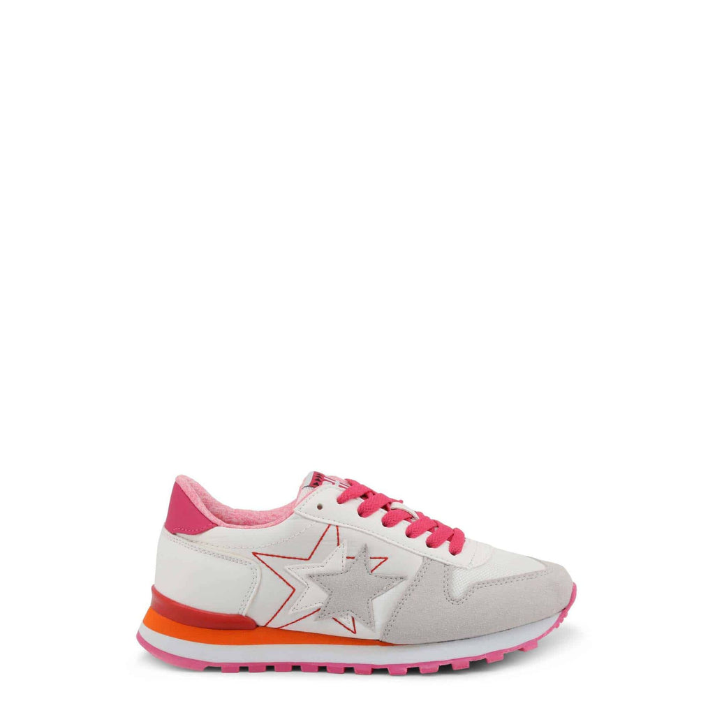 Shone 617K-017 Scarpe Sneakers Bambina Bimba Bianco Rosa Grigio - BeFashion.it