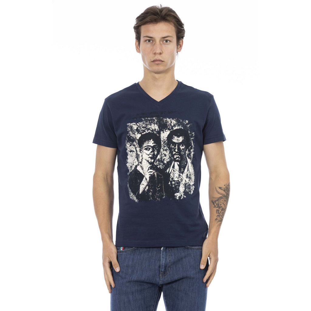 Trussardi Action 2AT147 T-shirt Maglietta Uomo Blu Navy