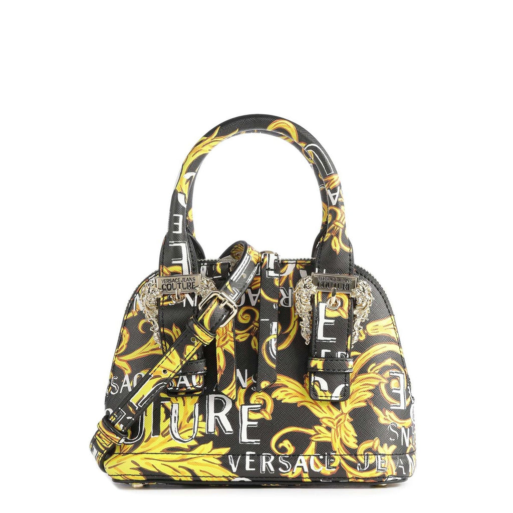 Versace Jeans 74VA4BF7ZS597 Borsa a Mano Donna Nero Oro