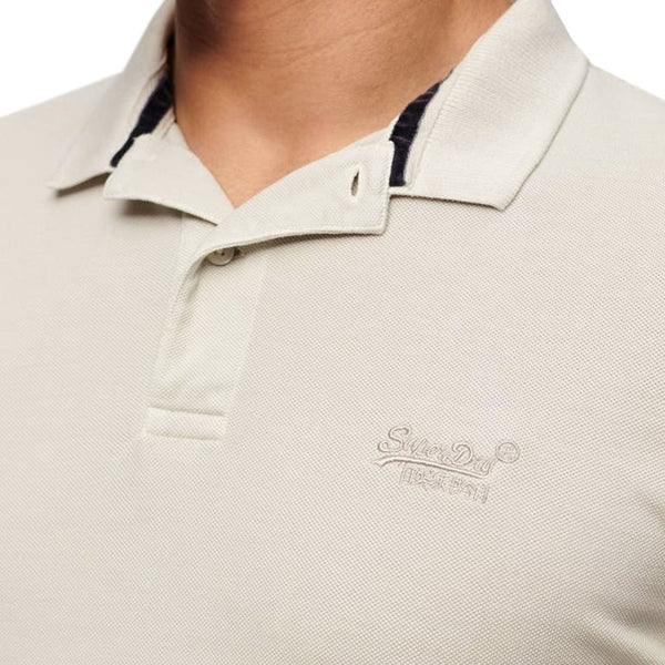 Superdry M1110345A Polo Uomo Bianco