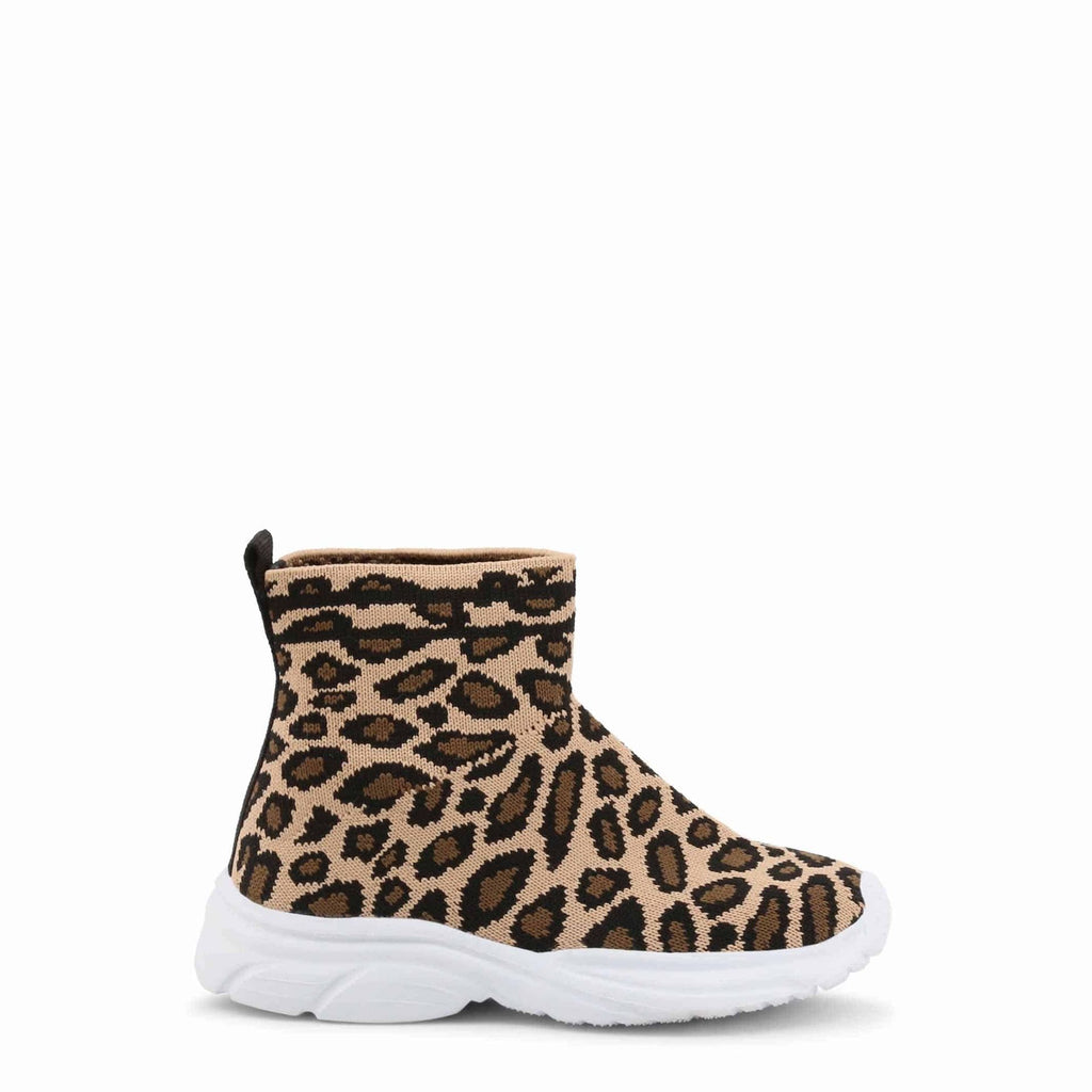 Shone 1601-004 Sneakers Bambina Bimba Animalier Leopardato