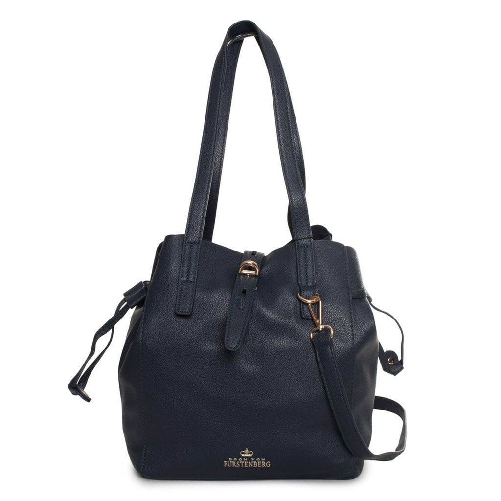 Egon Von Furstenberg MASRSHA EVFW004 Borsa a Spalla Donna Blu Navy
