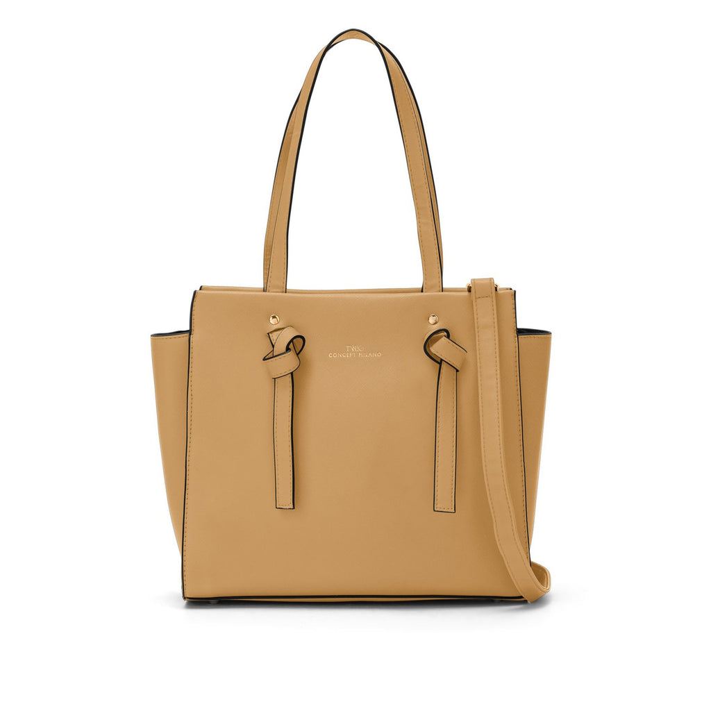 Twig DEBUSSY DEB02 Borsa a Spalla Donna Marrone
