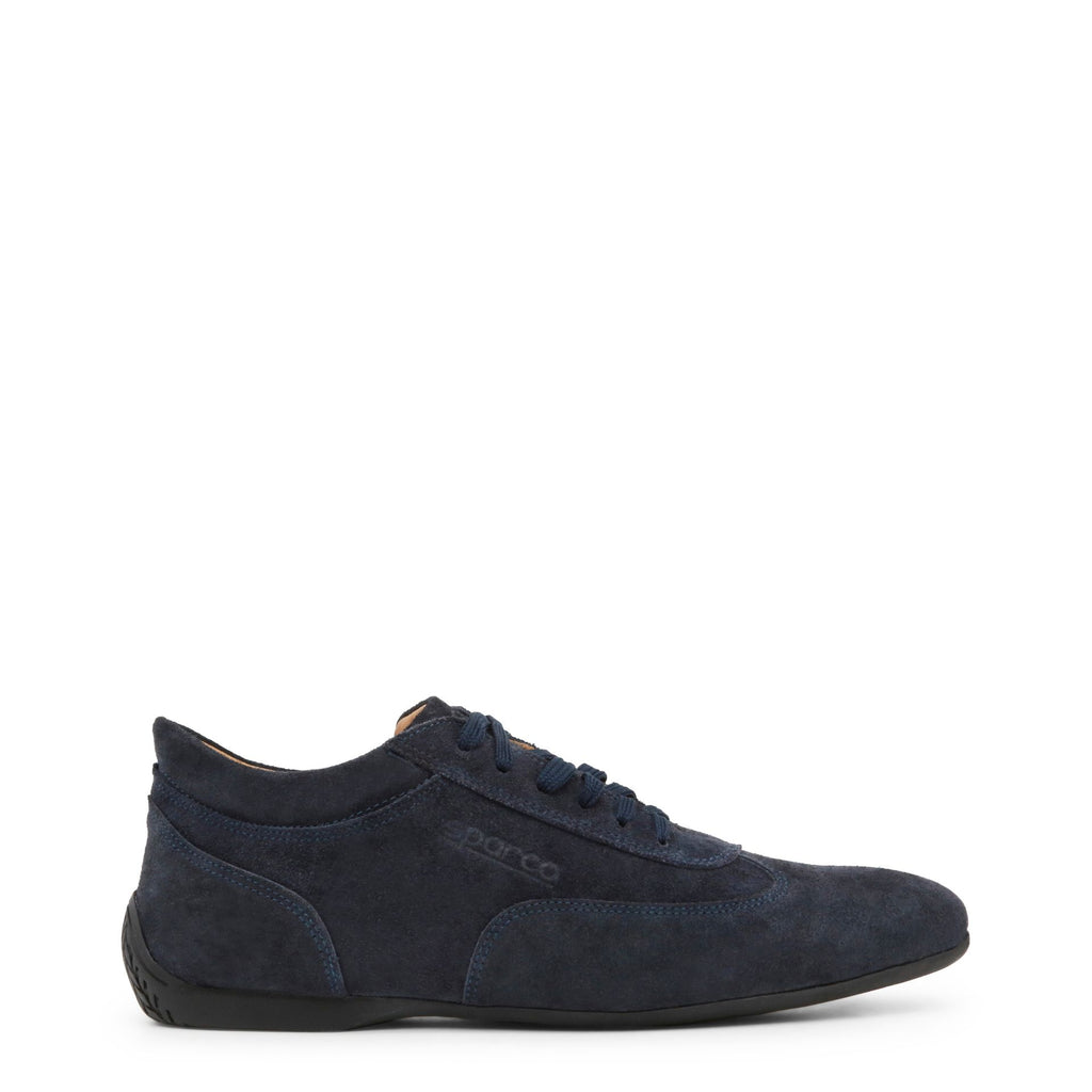 Sparco IMOLA GP Sneakers Camoscio Uomo Made in Italy Blu Navy