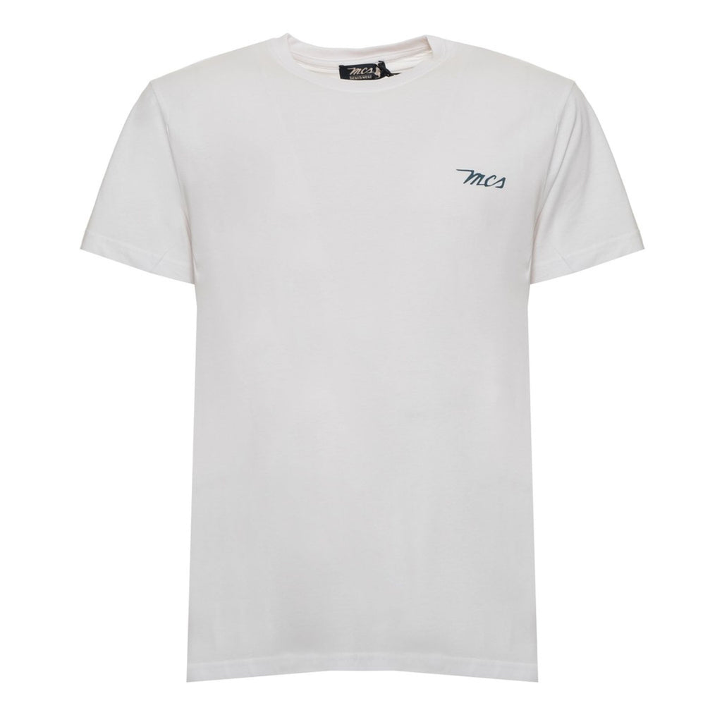 MCS 10BTS001 T-shirt Maglietta Uomo Bianco