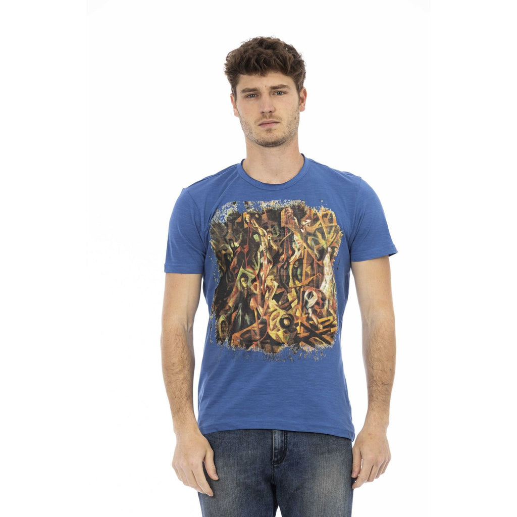 Trussardi Action 2AT14 T-shirt Maglietta Uomo Blu - BeFashion.it