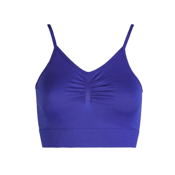 Bodyboo BB2000 Reggiseno Bralette Modellante senza Ferretto Donna Blu