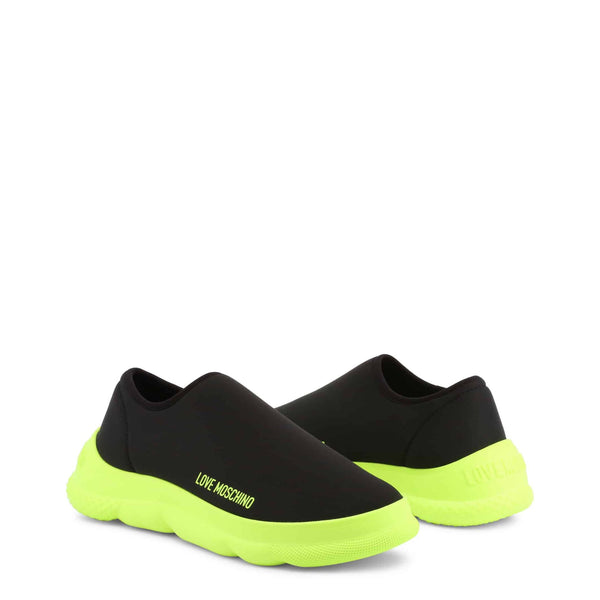 Love Moschino JA15564G0EIM2 Scarpe Sneakers Donna Nero - BeFashion.it