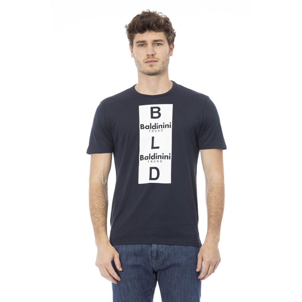 Baldinini Trend COMO TSU538 T-shirt Maglietta Uomo Blu Navy