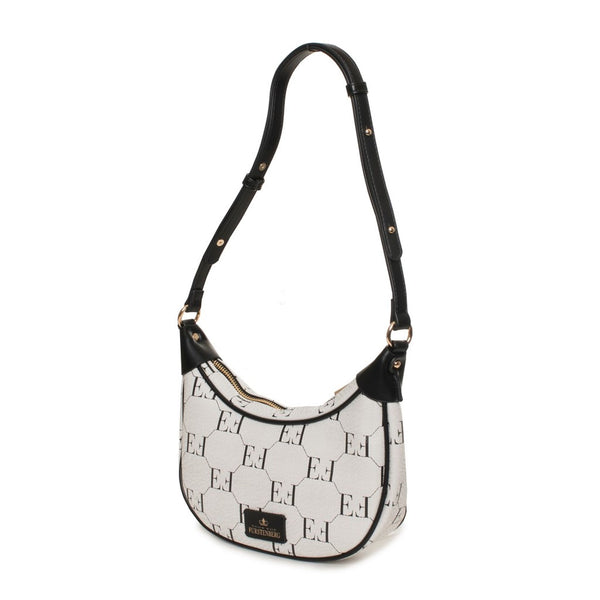Egon Von Furstenberg NIKY EVF29288 Borsa a Spalla Donna Nero Bianco
