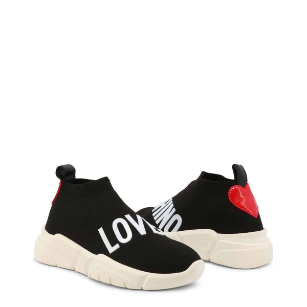 Love Moschino JA15113G1FIZ8 Scarpe Sneakers Donna Nero - BeFashion.it