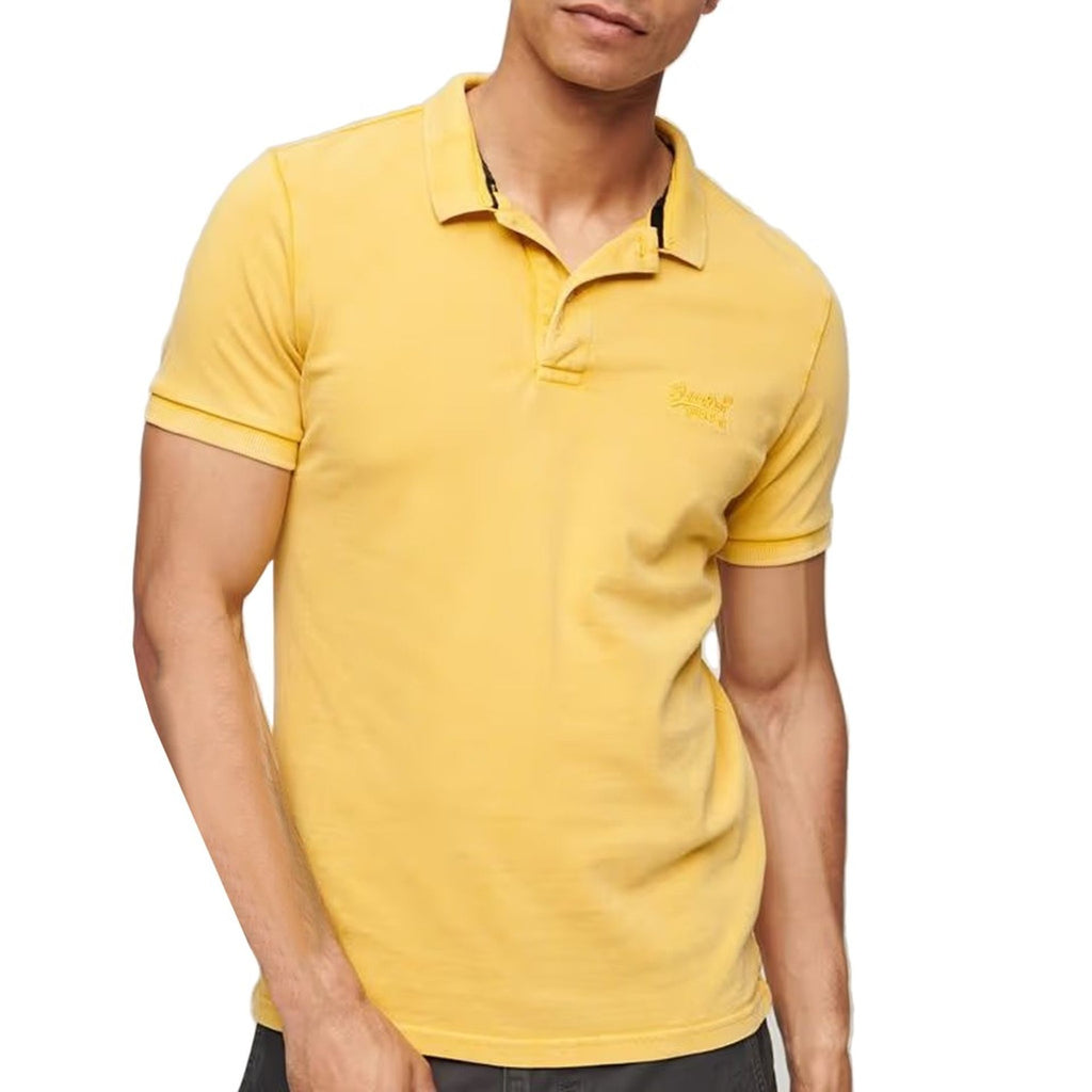 Superdry M1110345A Polo Uomo Giallo