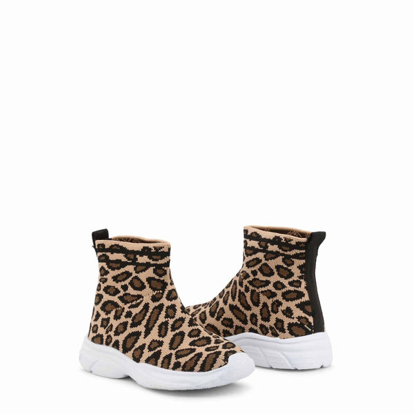 Shone 1601-004 Sneakers Bambina Bimba Animalier Leopardato