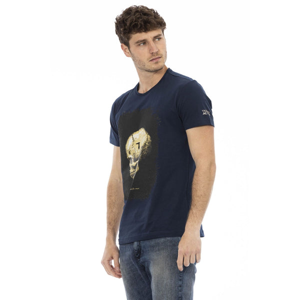 Trussardi Action 2AT37 T-shirt Maglietta Uomo Blu Navy - BeFashion.it