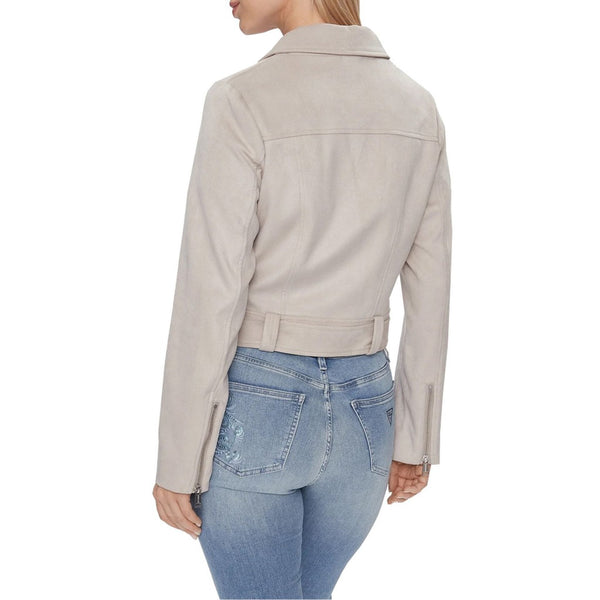 Guess W4RL10 WFWQ0 Giacca Giubbotto Donna Grigio