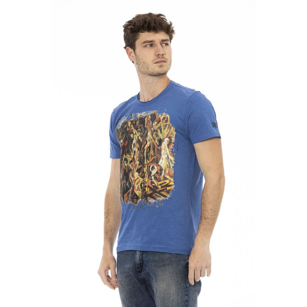 Trussardi Action 2AT14 T-shirt Maglietta Uomo Blu - BeFashion.it