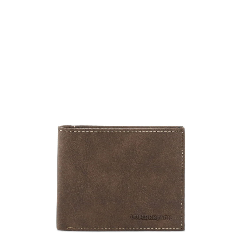 Lumberjack BATCH LK3492B Portafoglio Pelle Uomo Marrone