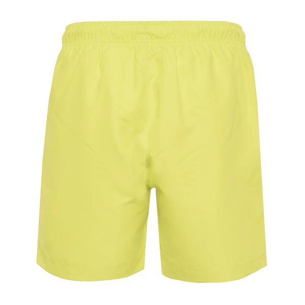 Superdry M3010215A Costume da Bagno Boxer Pantaloncini Uomo Giallo