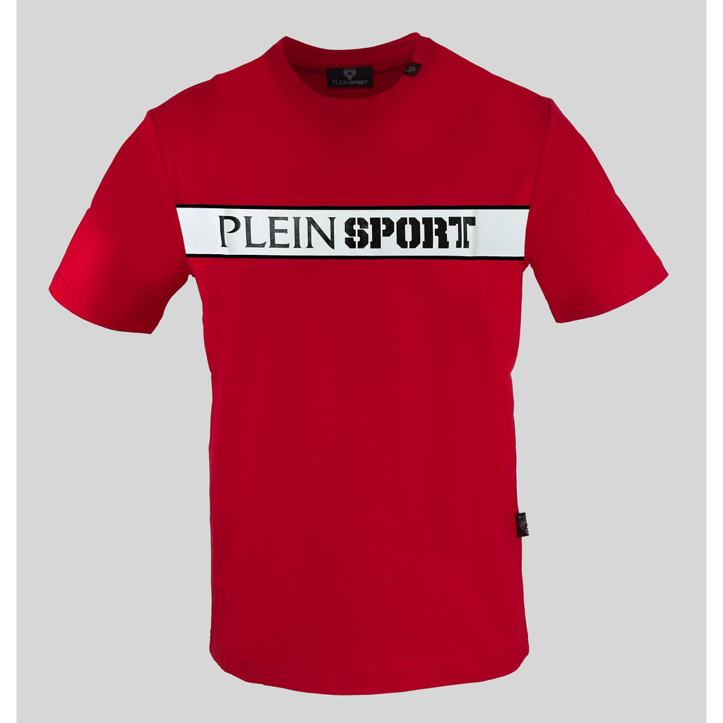Plein Sport TIPS40552 T-shirt Maglietta Uomo Rosso - BeFashion.it