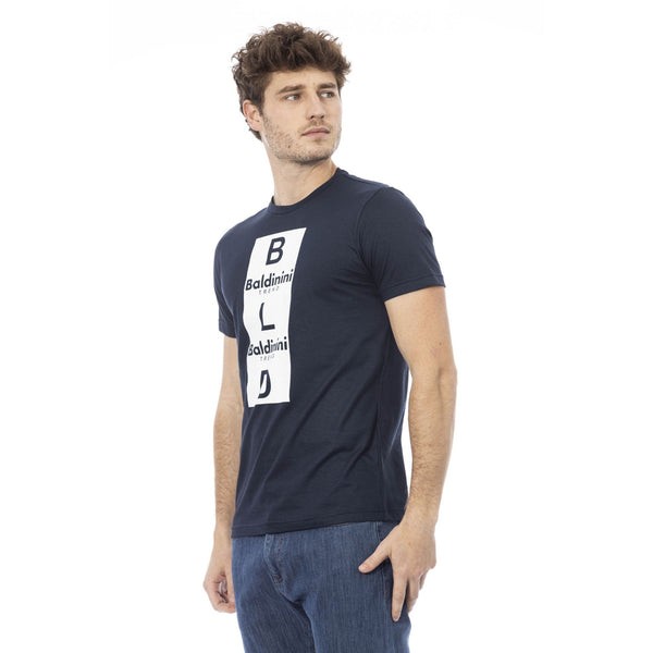 Baldinini Trend COMO TSU538 T-shirt Maglietta Uomo Blu Navy - BeFashion.it