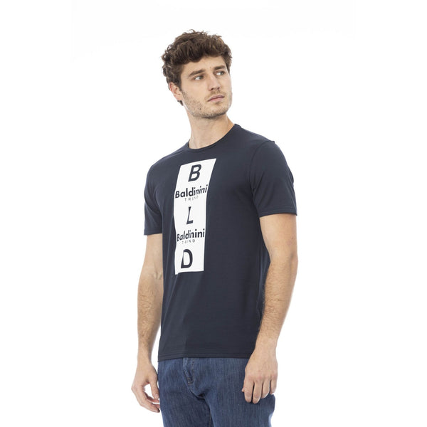 Baldinini Trend COMO TSU538 T-shirt Maglietta Uomo Blu Navy - BeFashion.it