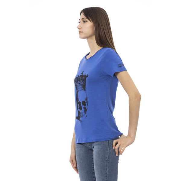 Trussardi Action 2BT19 T-shirt Maglietta Donna Blu - BeFashion.it