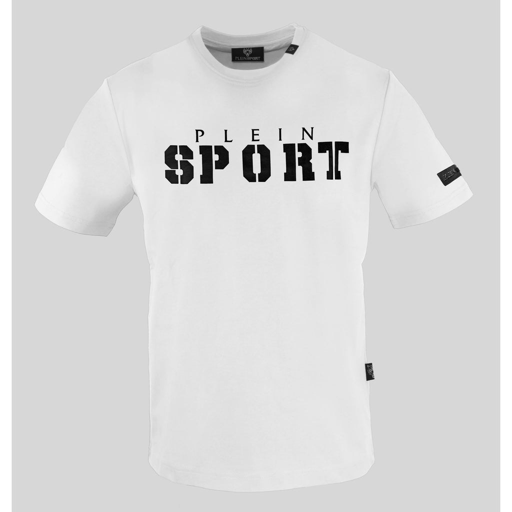 Plein Sport TIPS40001 T-shirt Maglietta Uomo Bianco