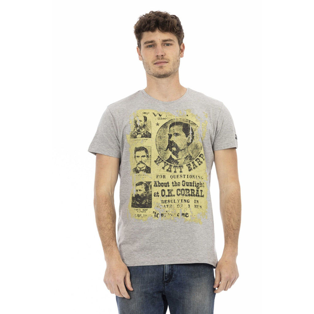 Trussardi Action 2AT43 T-shirt Maglietta Uomo Grigio