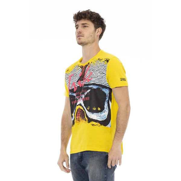 Trussardi Action 2AT18 T-shirt Maglietta Uomo Giallo