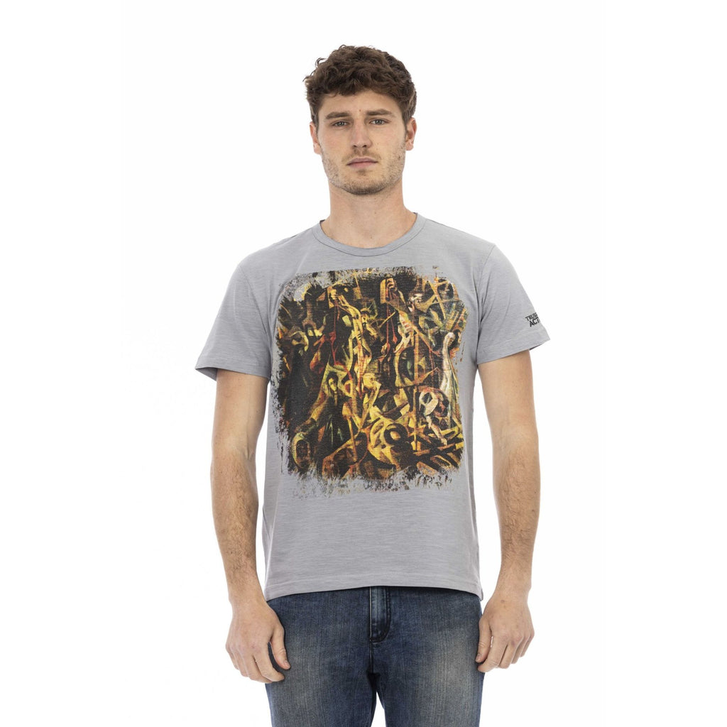 Trussardi Action 2AT14 T-shirt Maglietta Uomo Grigio - BeFashion.it