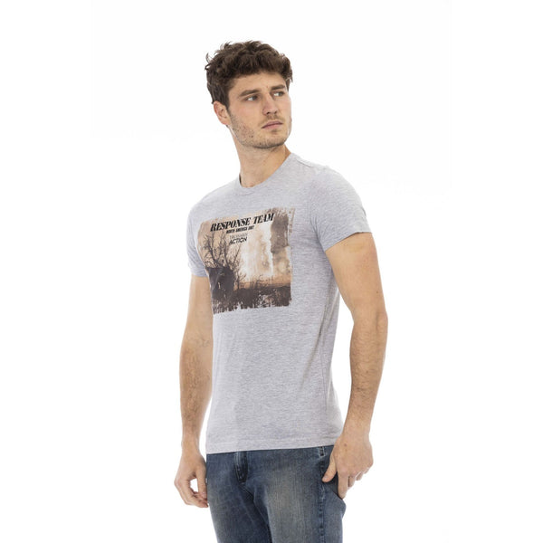 Trussardi Action 2AT03D T-shirt Maglietta Uomo Grigio