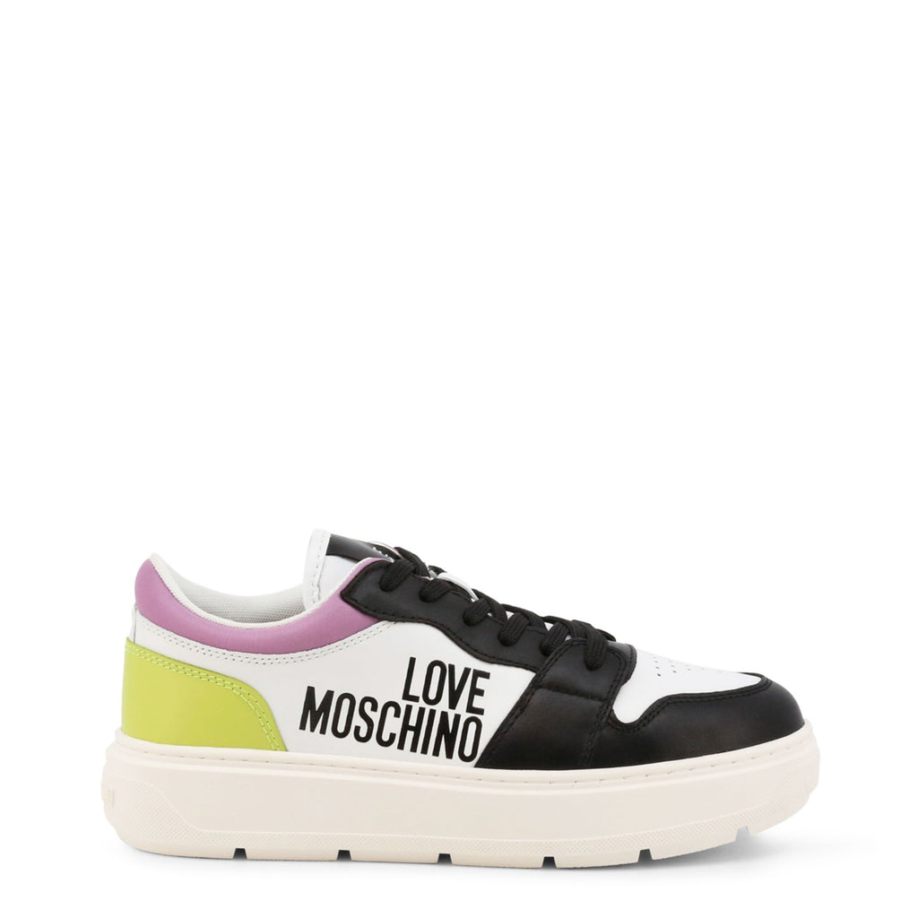 Love Moschino JA15274G1GIAB Scarpe Sneakers Pelle Donna Bianco - BeFashion.it