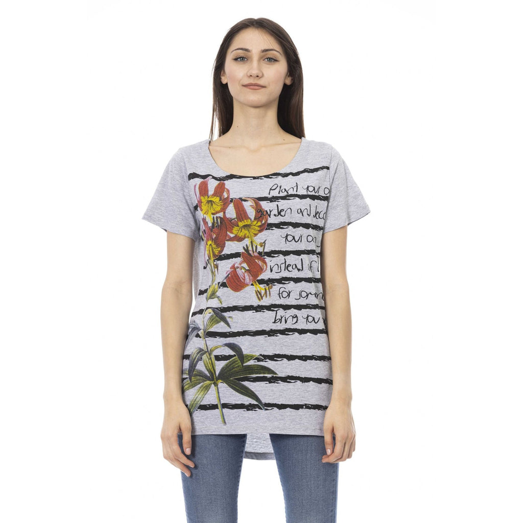 Trussardi Action 2BT04A T-shirt Maglietta Donna Grigio