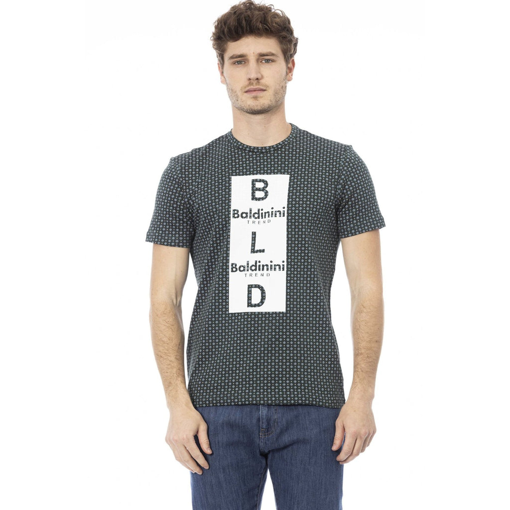 Baldinini Trend COMO TSU538 T-shirt Maglietta Uomo Verde - BeFashion.it
