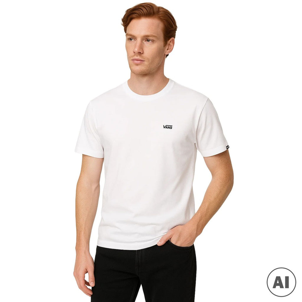 Vans VN0A3CZEYB21 T-shirt Maglietta Uomo Bianco