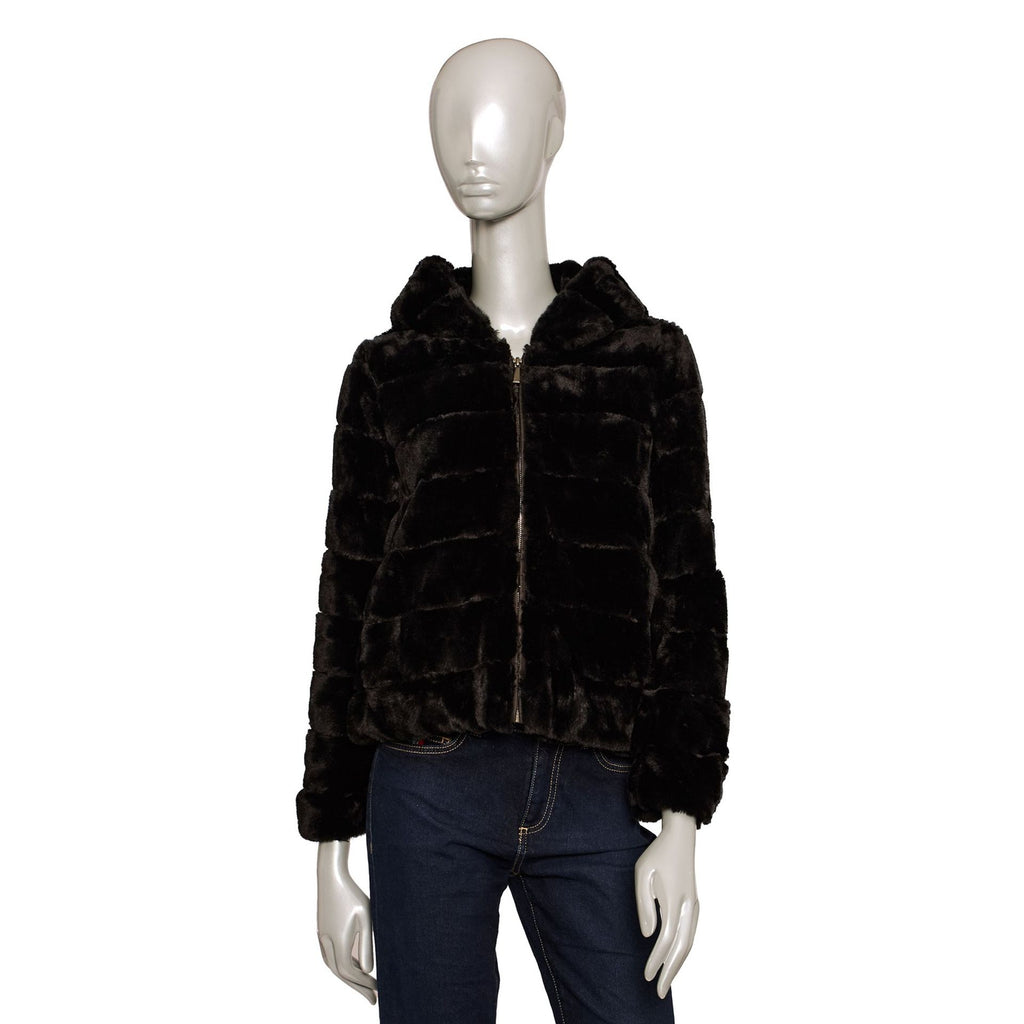 Baldinini Trend VERONA G2342 Giacca Giubbotto Pelliccia Donna Nero - BeFashion.it