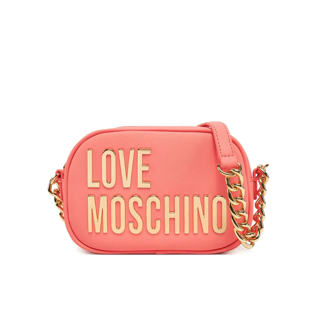 Love Moschino LETTERING LOGO JC4026 Borsa a Tracolla Donna Arancione