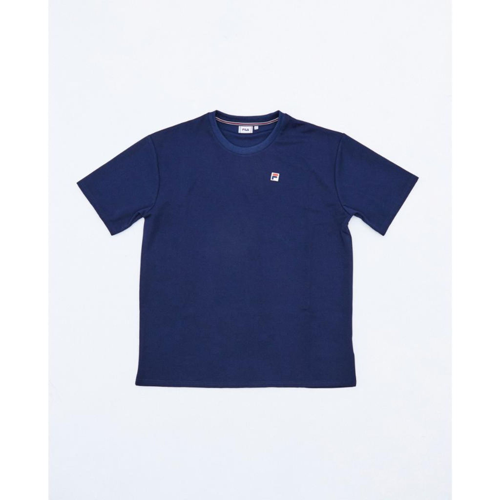 Fila FAM0230 T-shirt Maglietta Uomo Blu Navy