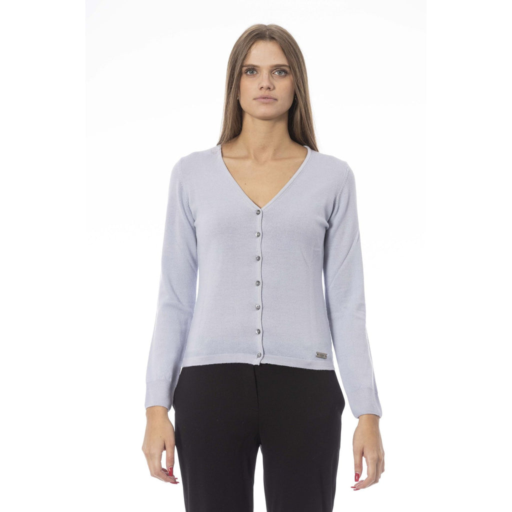 Baldinini Trend GENOVA DV8018TD Maglia Donna Celeste - BeFashion.it